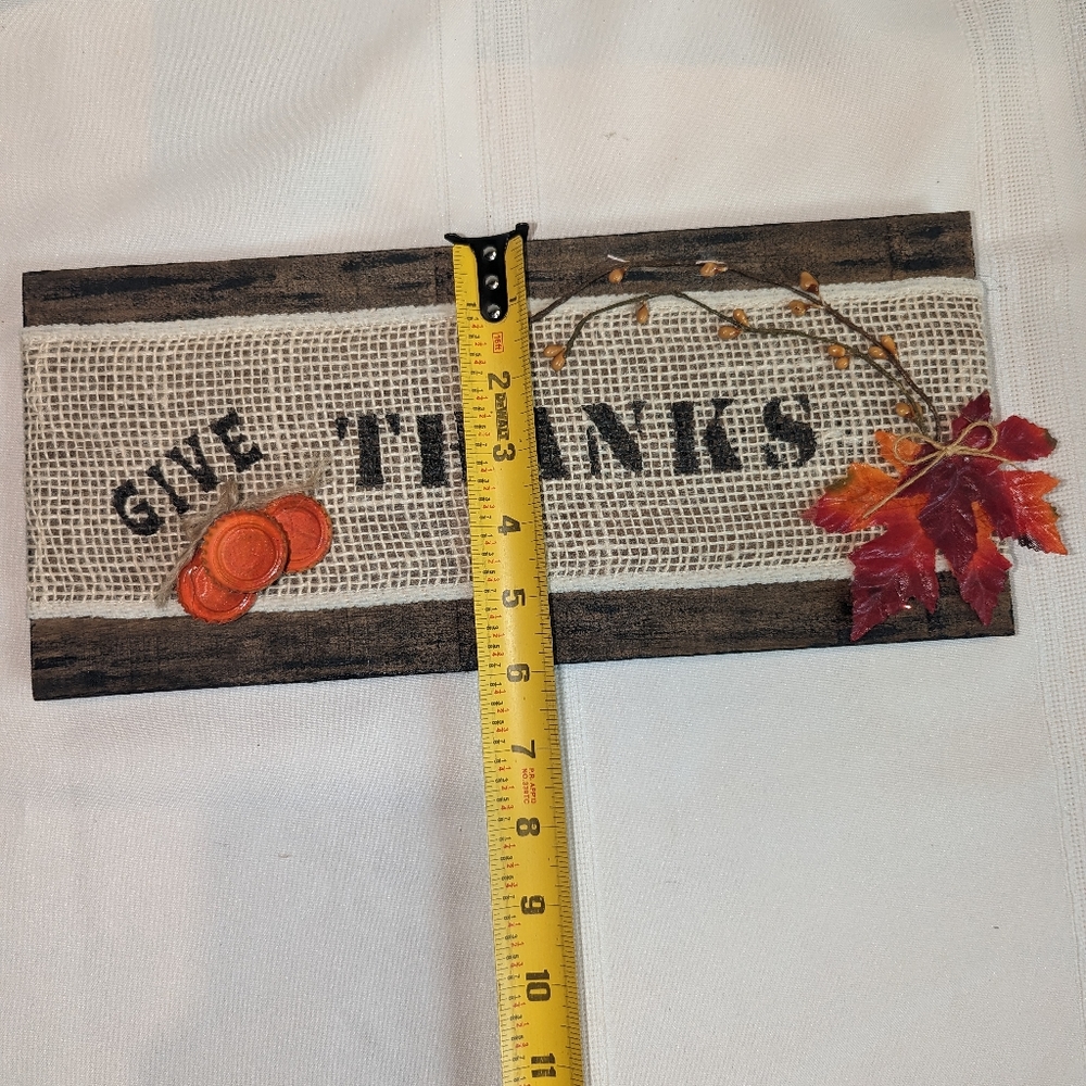 Give Thanks Sign - Picture 5 of 6